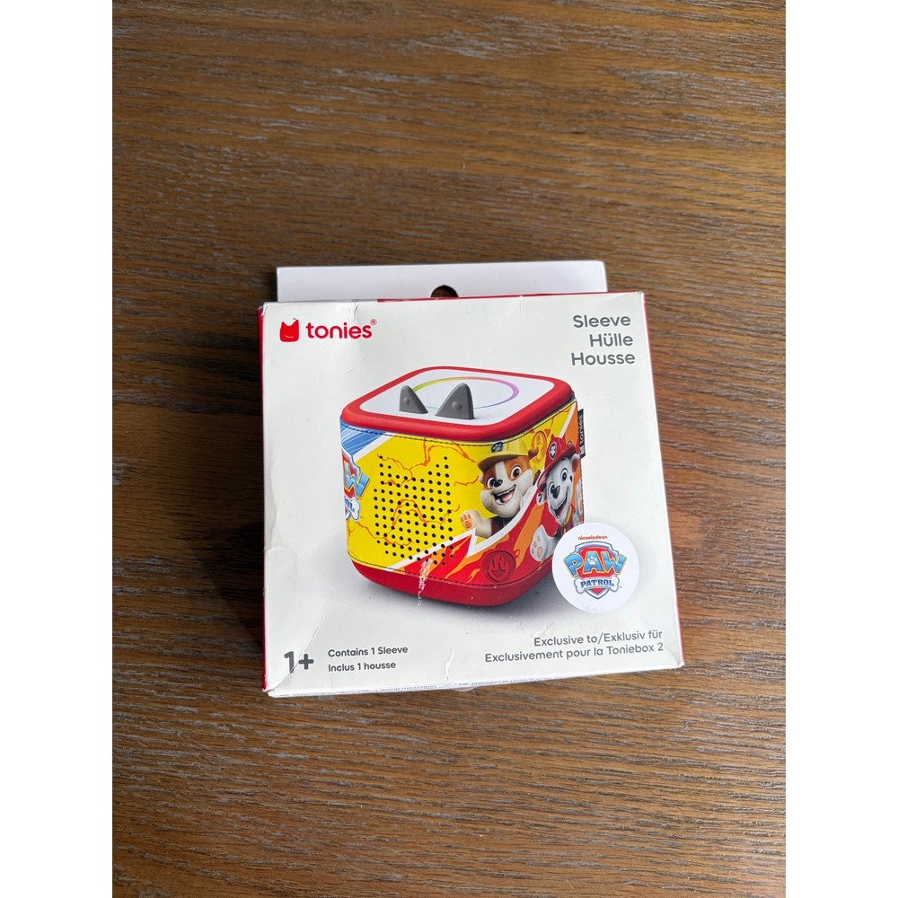 Tonies Paw Patrol Sleeve for Toniebox 2 Marshall Chase Red Yellow 11003069 NEW